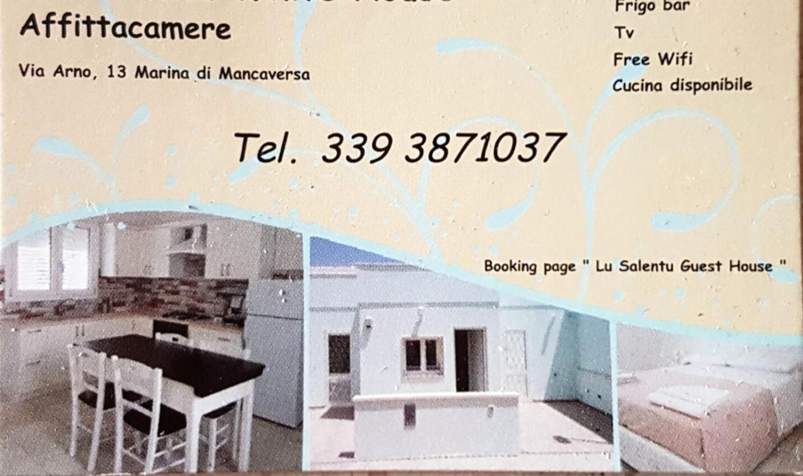 Lu Salentu White House Hotel Marina di Mancaversa Luaran gambar